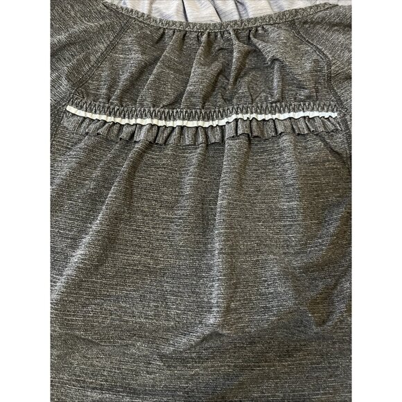 3 Lululemon RUN Wild Short Sleeve Tech Tees  reflective Blush/Gray/Dark Gray Sz6 - Picture 6 of 9